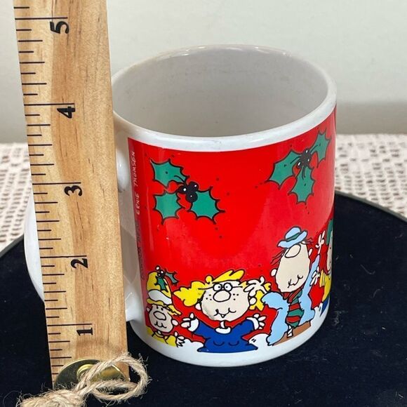 Made in KOREA || Vintage Christmas coffee mug || Mug coffee Christmas || - Picture 7 of 9
